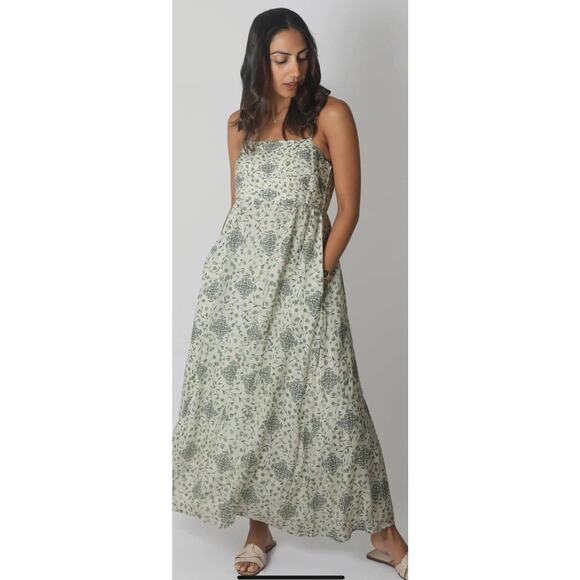 Reistor The Jade Ruched Maxi Dress Size XL￼ - Picture 1 of 10